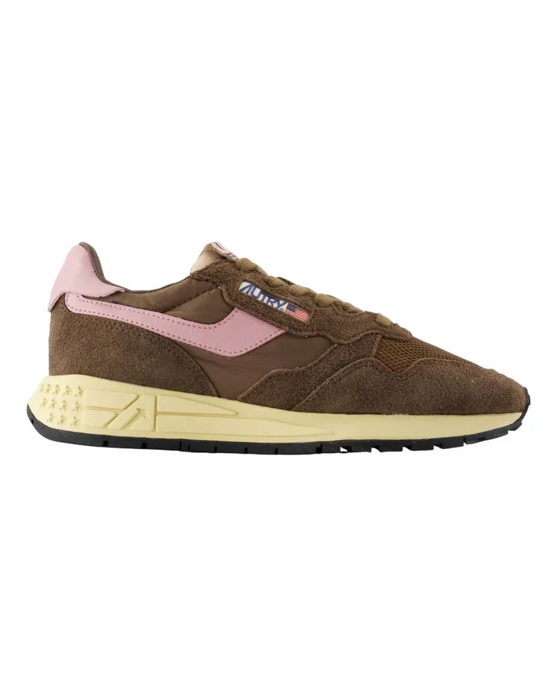 AUTRY Reelwind -Turnschuhe  Lederbraun Brown