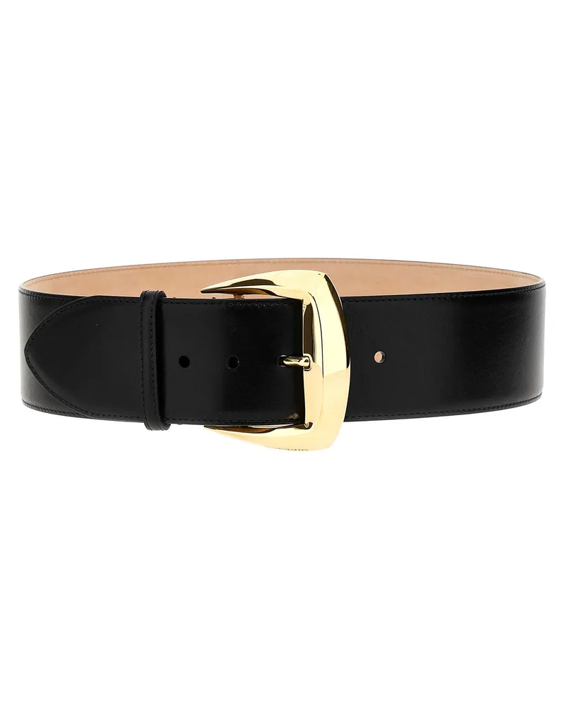 Alexander McQueen Geometrischer' Gürtel Black