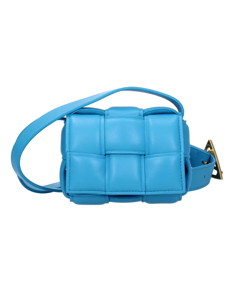Bottega Veneta Umhängetaschen Kassetten Frauen himmlisches Leder/Pool -