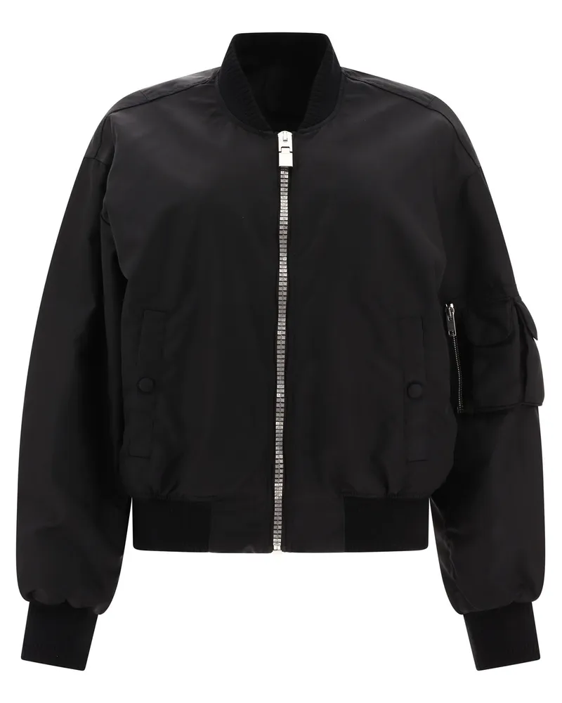 Givenchy Givenchy Bomberjacke mit Taschendetail Schwarz