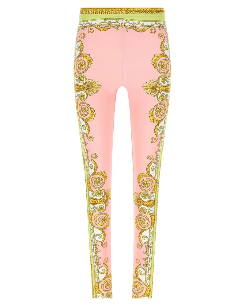 Versace Leggings „Spring Barocco Pink