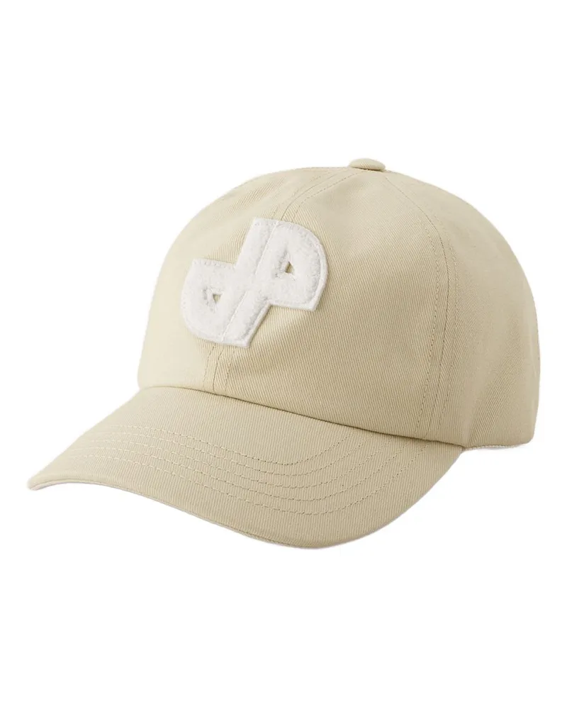 Patou Unisex JP Cap  Baumwolle Beige Beige
