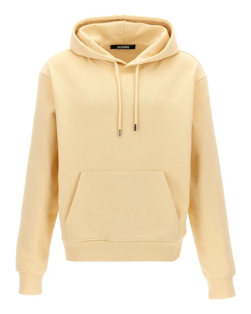 Jacquemus Brode' Hoodie Beige