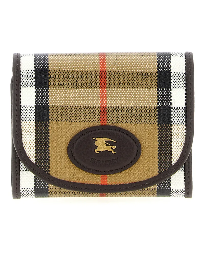 Burberry Highlands“-Geldbörse Beige