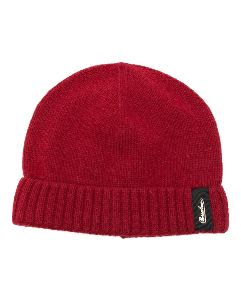 Borsalino City Cashmere Mütze Bordeaux
