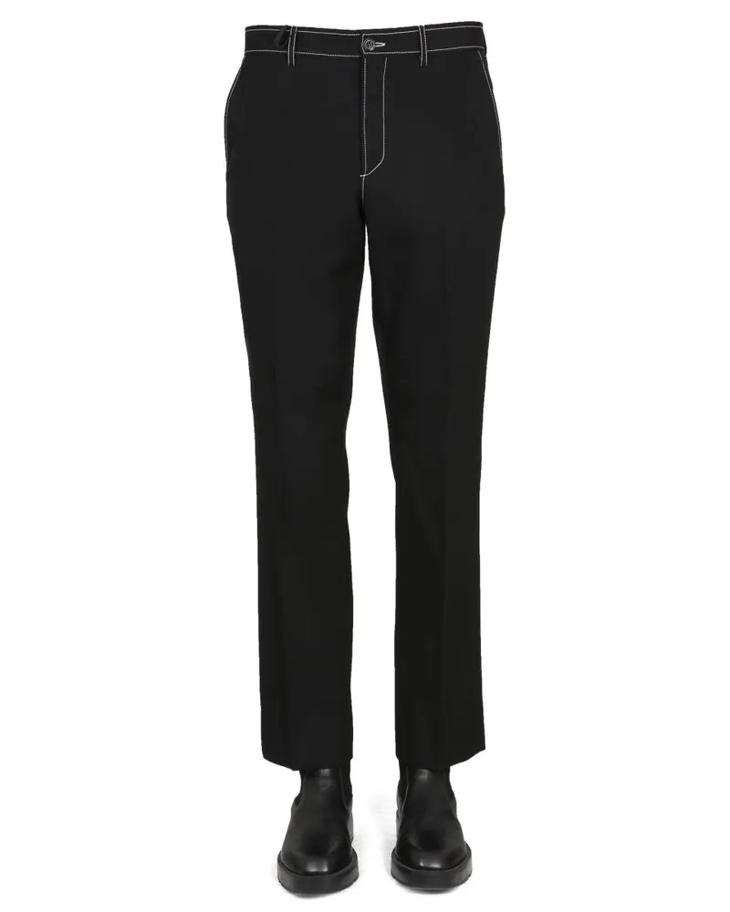 Burberry Slim Fit Hosen Black