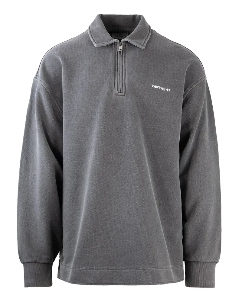 Carhartt WIP FELPA Hudson Nera/Bianca Black