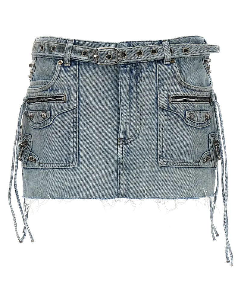 Balenciaga Cagole Mini' Rock Hellblau