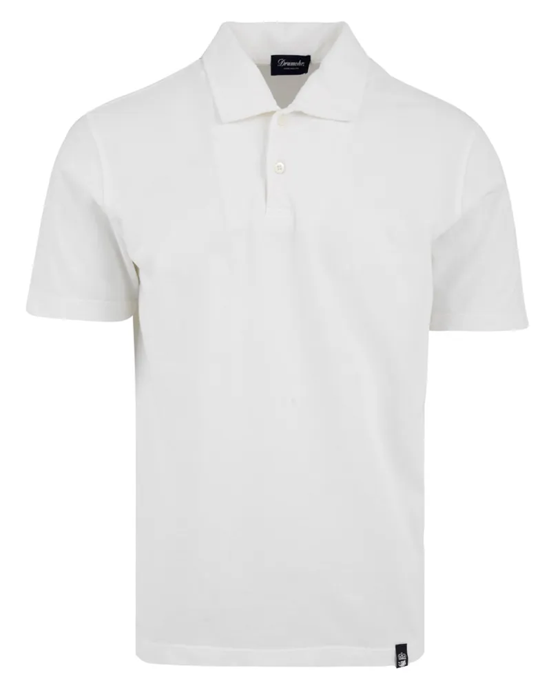 Drumohr  T -Shirts und Polos weiß White