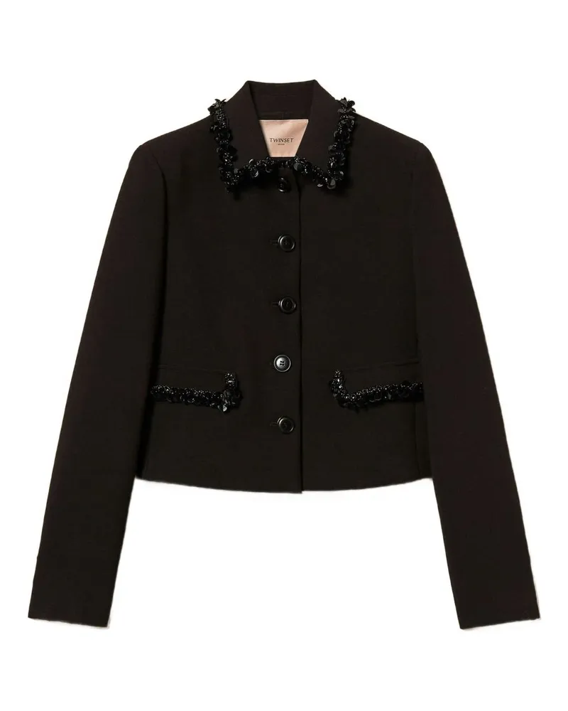 Twin-Set Twin -Set -Jacken schwarz Black