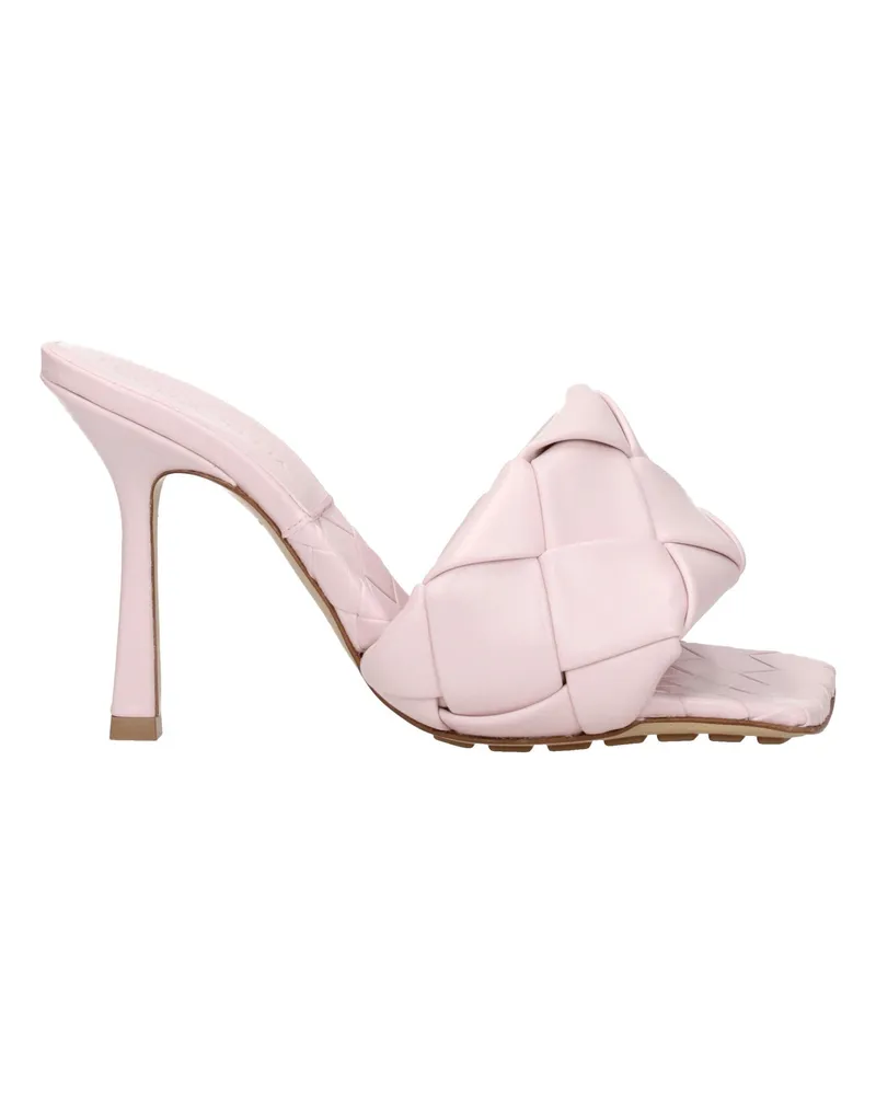 Bottega Veneta Damens Sandalen Rosa/Cameo-Leder -
