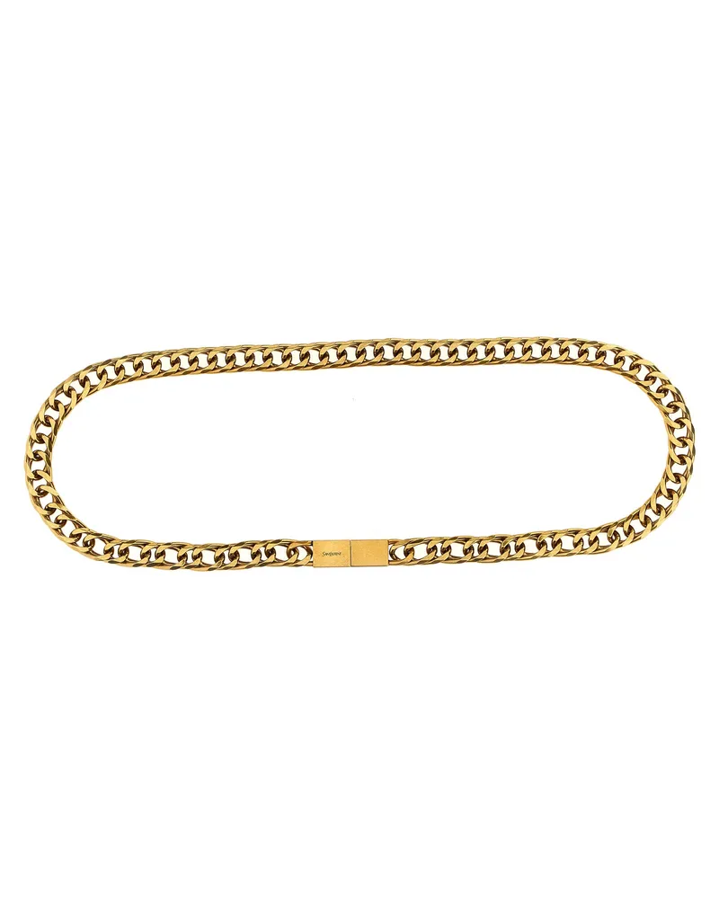 Saint Laurent Kettengürtel Gold