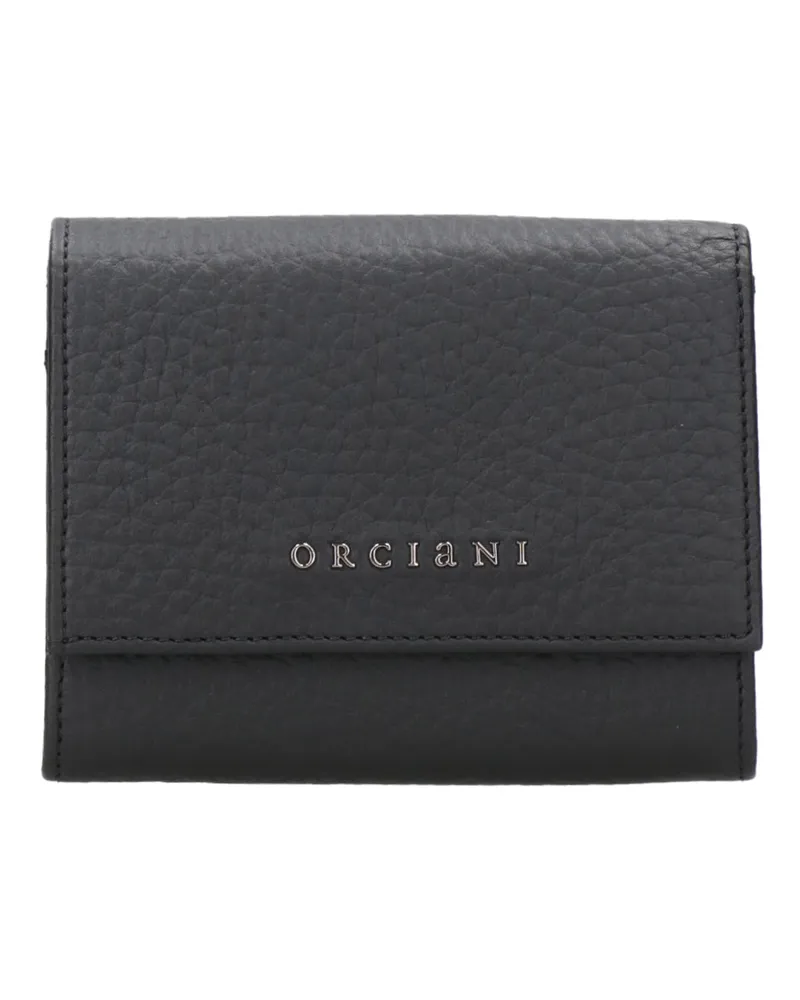 Orciani Brieftaschen schwarz Black