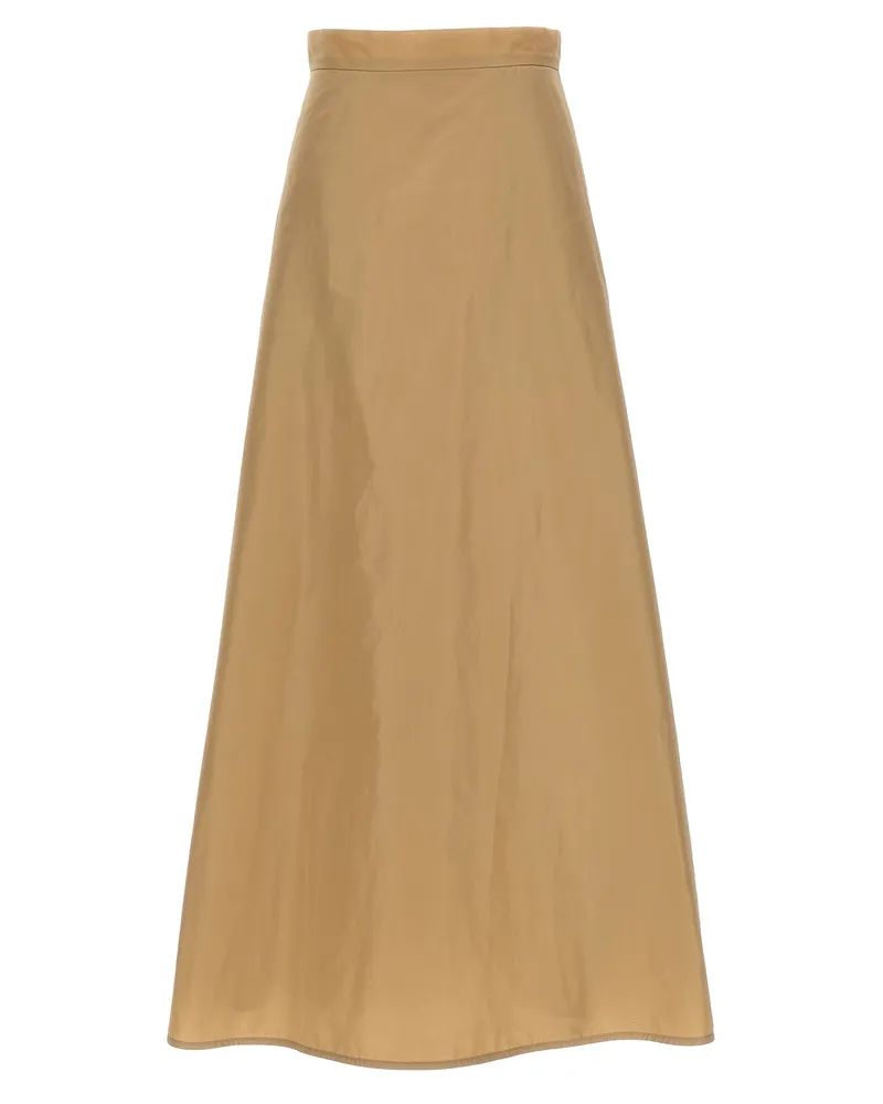 Jil Sander Long Flared Rock Beige