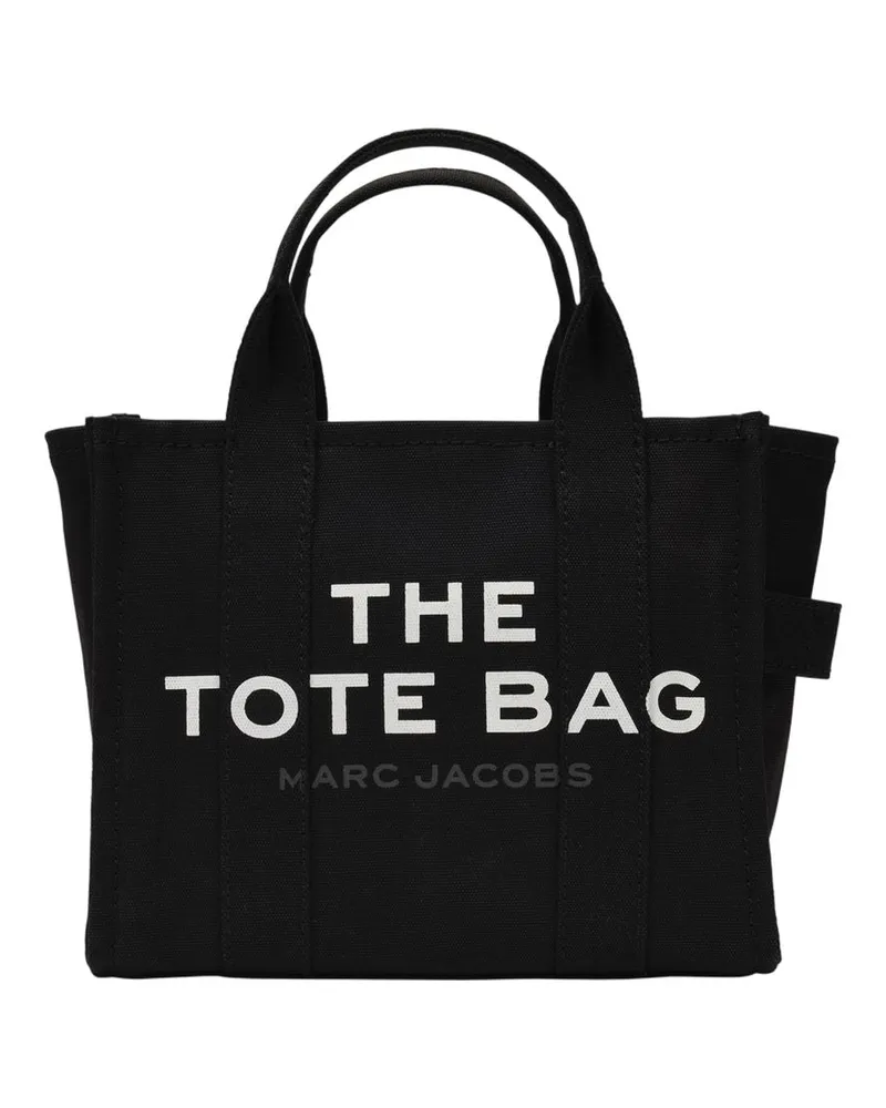 Marc Jacobs Die kleine Einkaufstasche  schwarze Baumwolle Schwarz