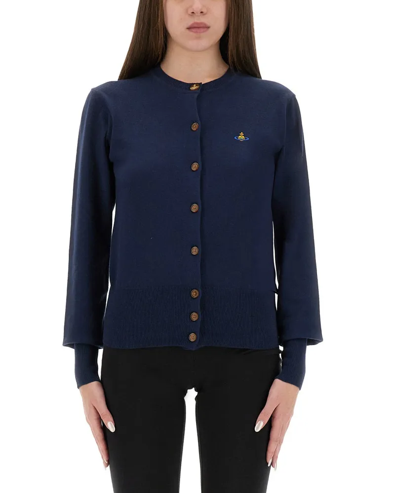Vivienne Westwood Cardigan "Bea Blue