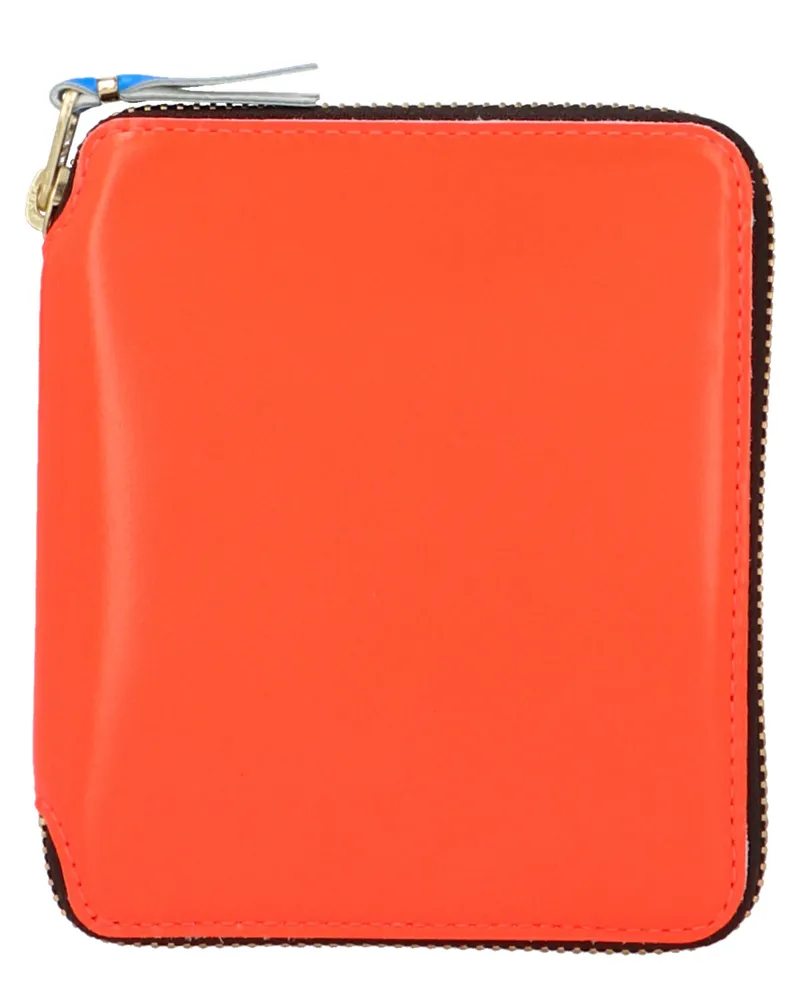 Comme des Garçons Comme des Garçons Brieftasche 'Fluo Lederlinie' Brieftasche Orange