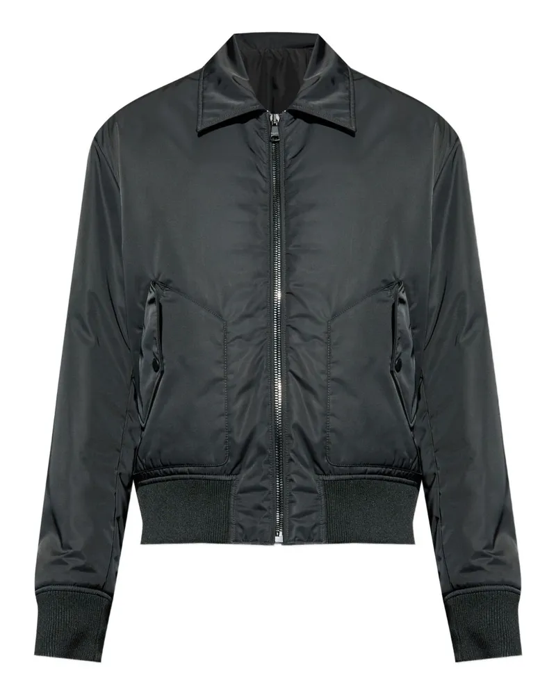 Balmain Mäntel schwarz Black