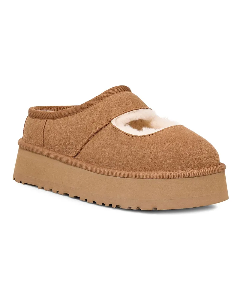 UGG Slipper Bea Mary Jane Chestnut Brown