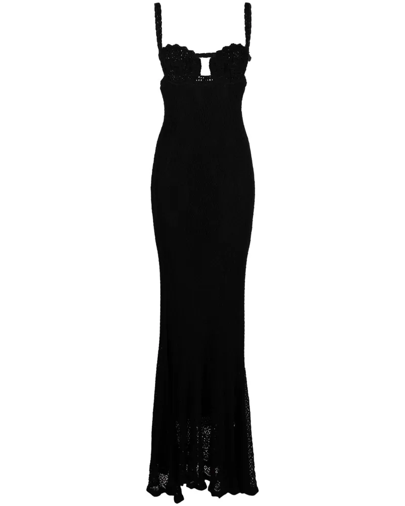 Blumarine Long Strick -Kleid 