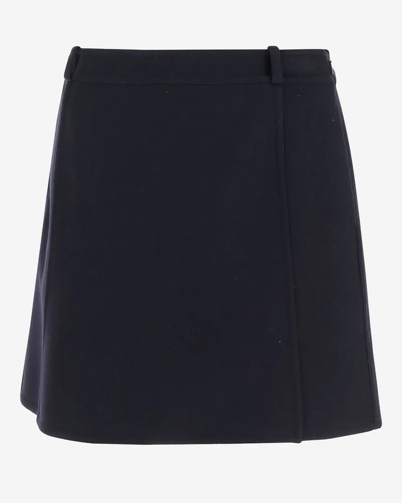 Jil Sander Wollrock Blue