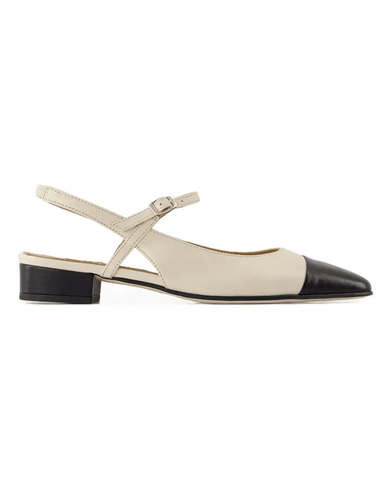 Carel Oceano Flat Shoes  Leder Beige Beige