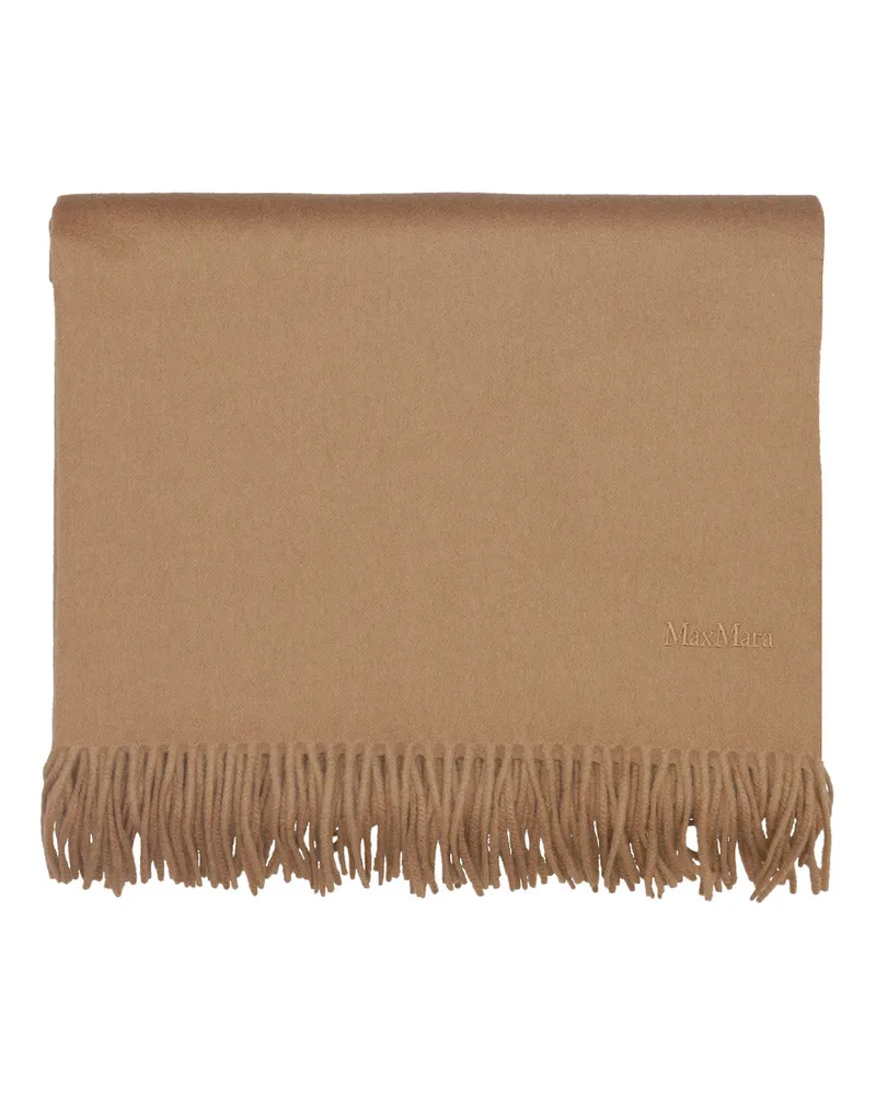Max Mara Schals Braun Brown