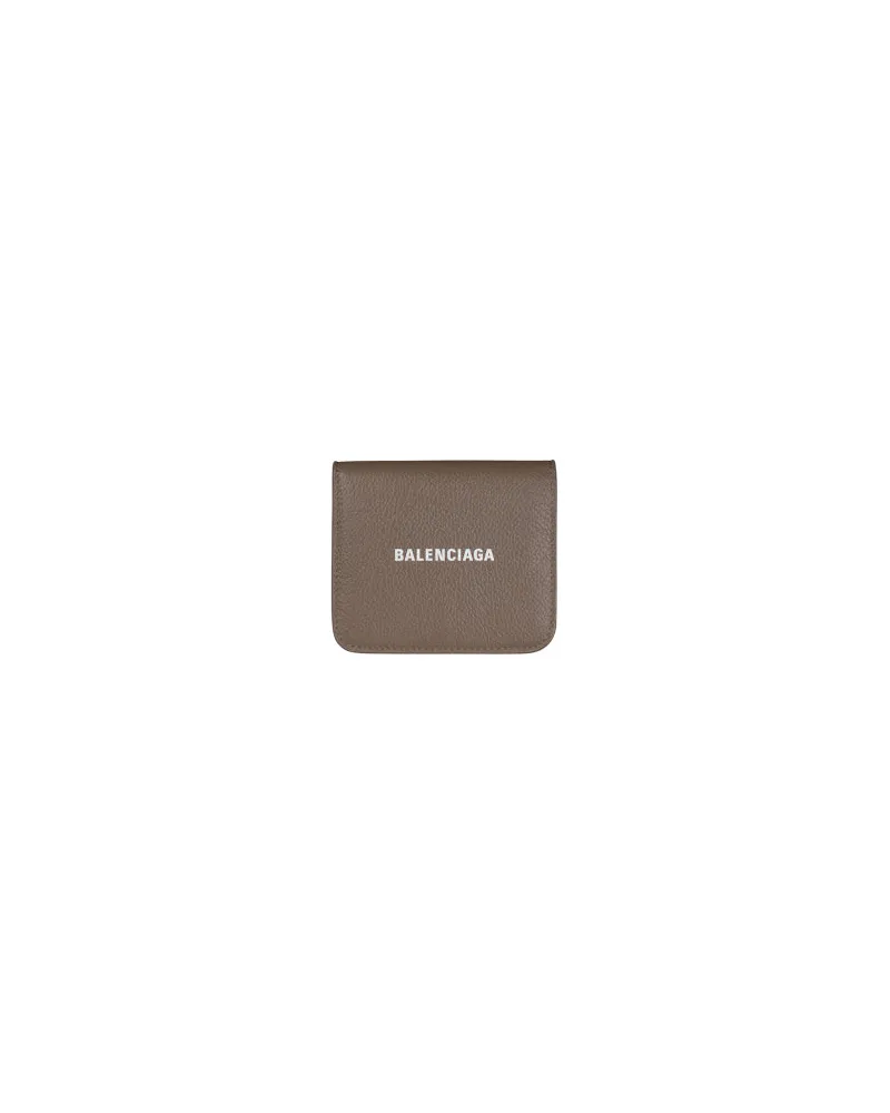 Balenciaga Wallet Cash Mini Nude