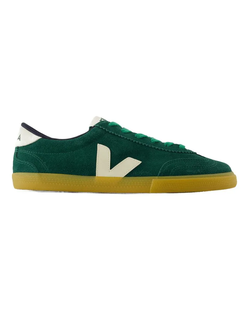 VEJA Volley -Turnschuhe  Ledergrün Green