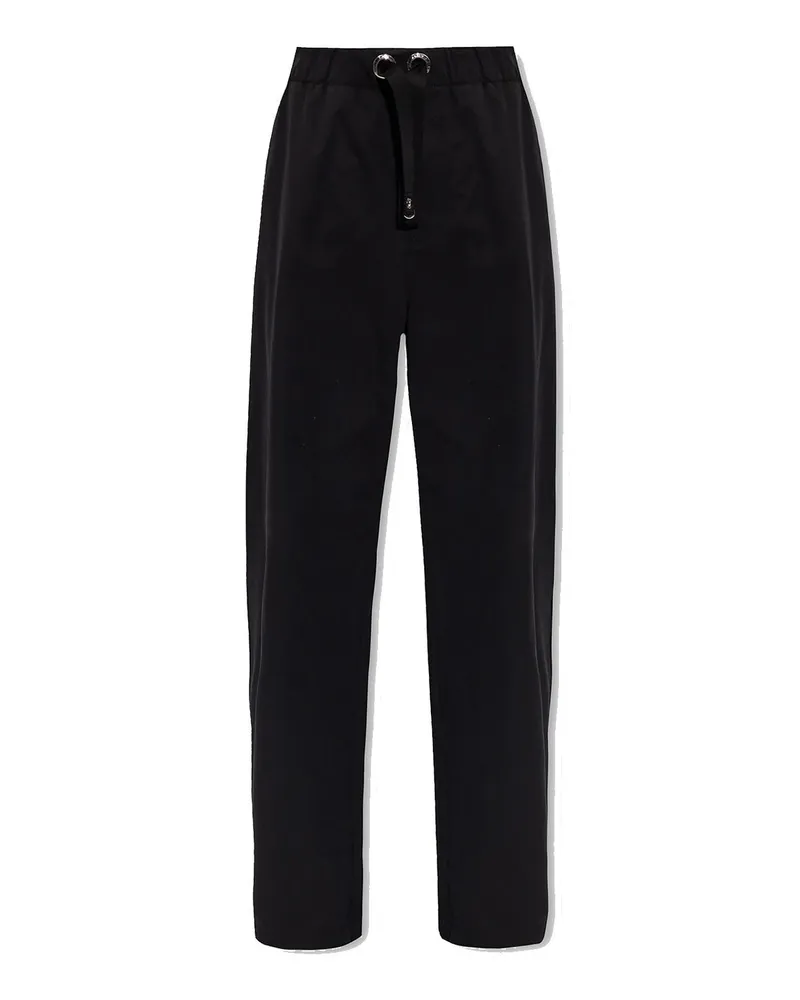 Versace Versace Baumwollhose Schwarz