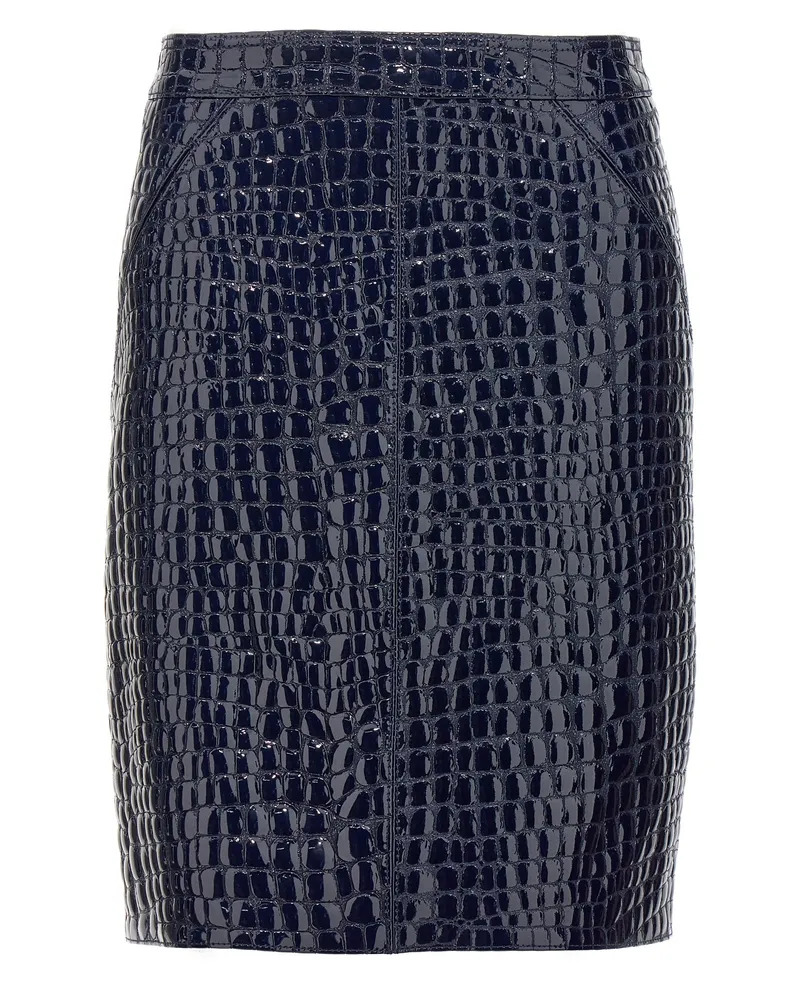 Tom Ford Croc Druckrock Blue