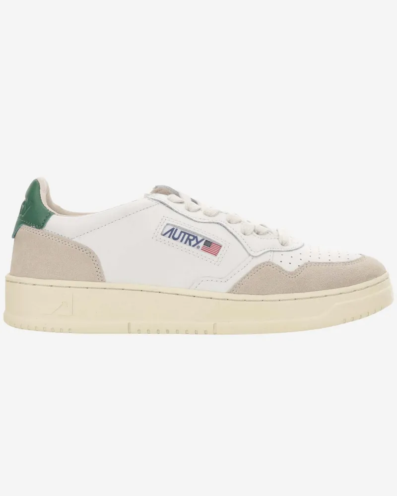 AUTRY Low Medalist Leder -Sneaker Red