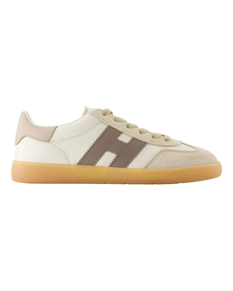 Hogan Coole Turnschuhe  Leder Beige Beige