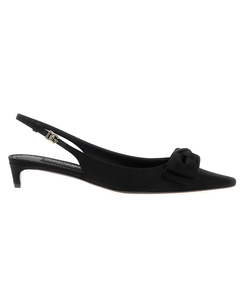 Dolce & Gabbana Mun' Slingback Black