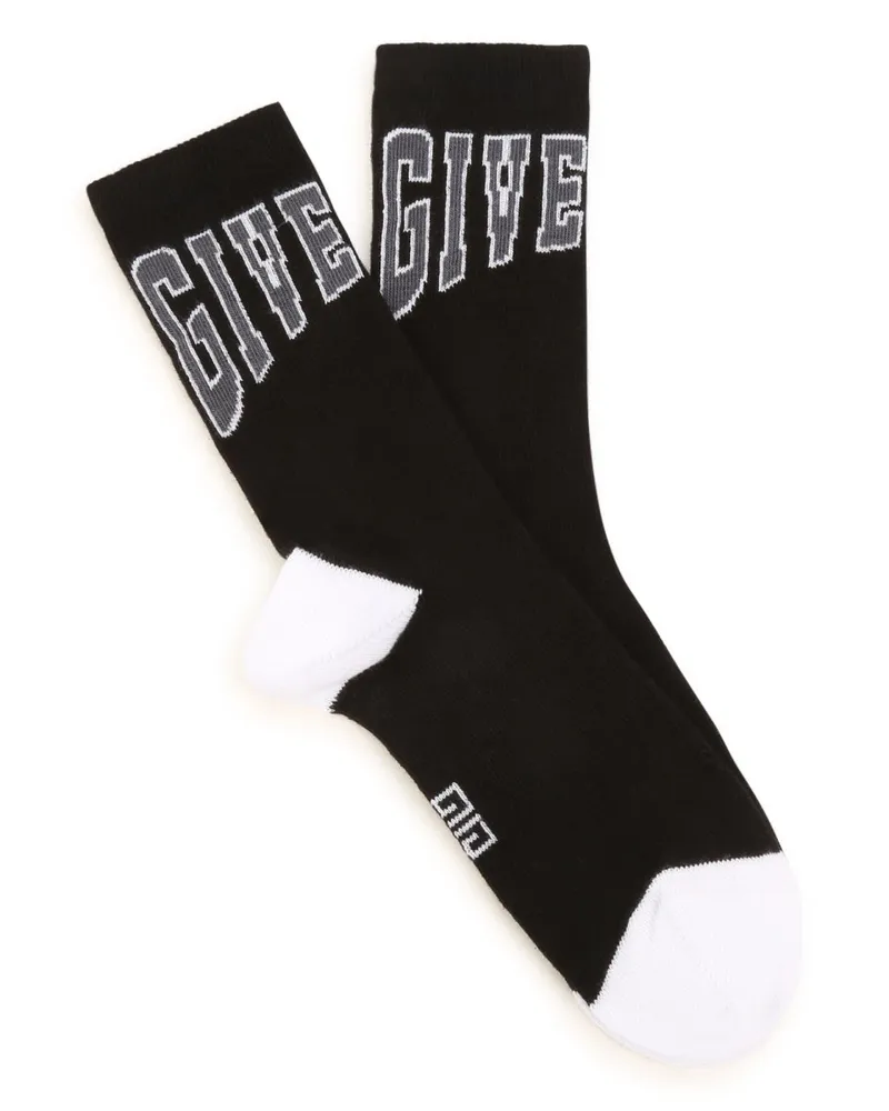 Givenchy Logo Socken Black