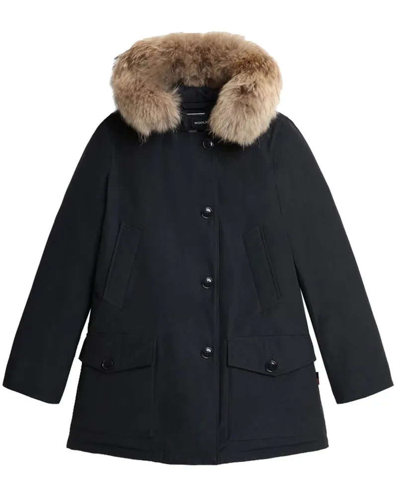 Woolrich Arctic Parka mit abnehmbarem Fell White
