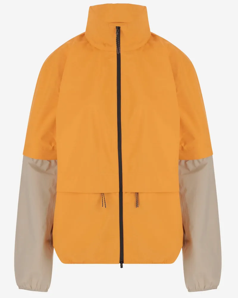 AUTRY Zwei -Ton -Nylonjacke Orange