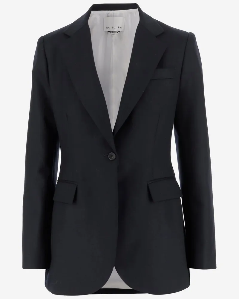 Sa Su Phi Wolljacke Blue