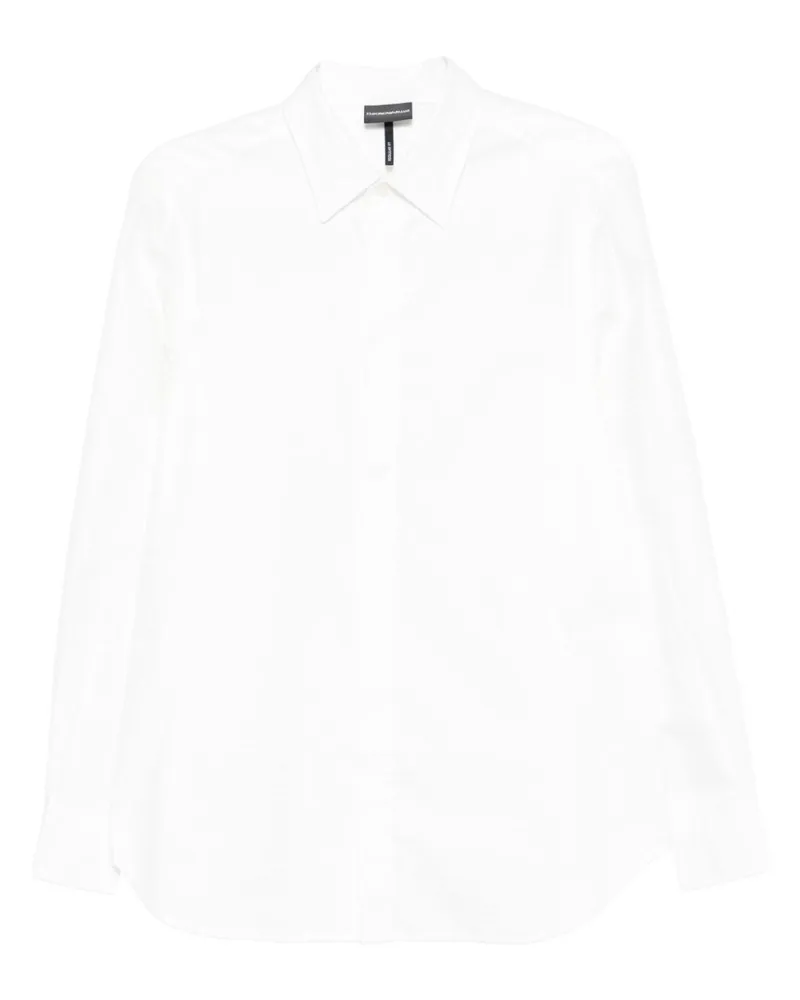 Emporio Armani Baumwollhemd White