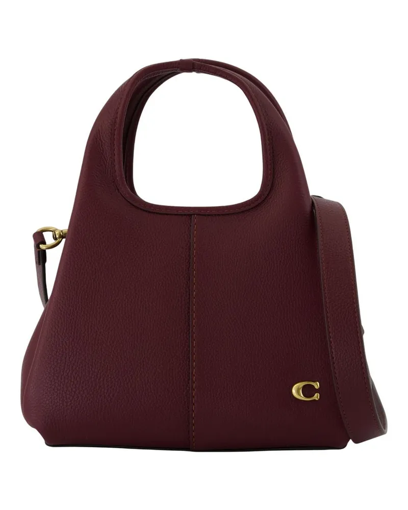 Coach Lana 23 Umhängetasche  Leder Burgunderei Burgund