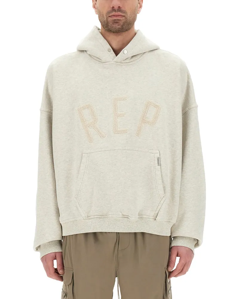REPRESENT Repräsentieren Sie Hoodie White
