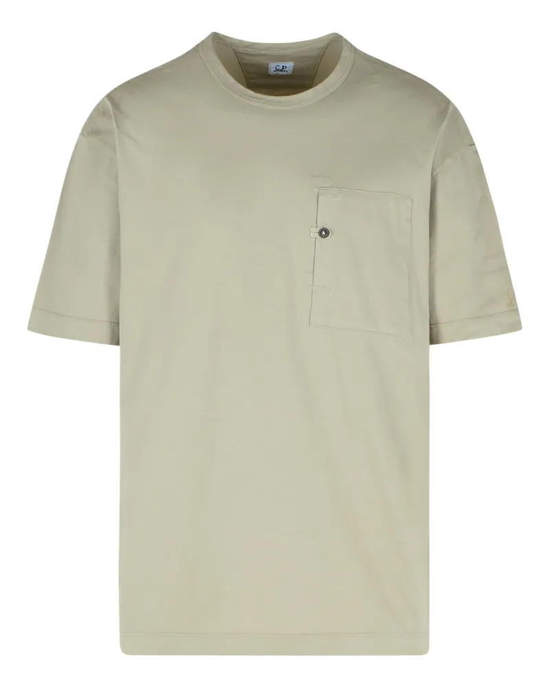 C.P. Company C.P. Firma Beige Baumwoll -T -Shirt Beige