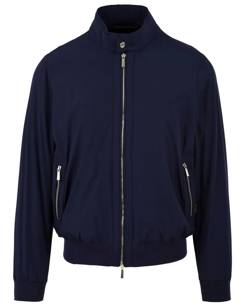 MOORER Mäntel blau Blue