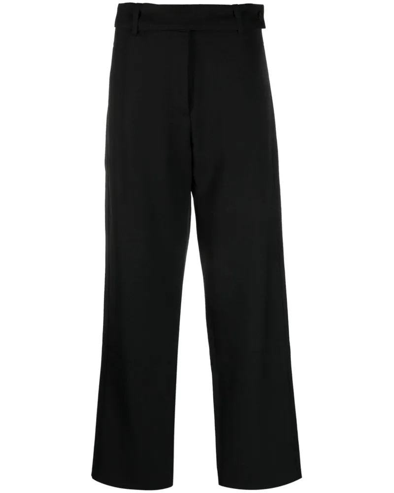 Studio Nicholson Wolle Mischhose Black