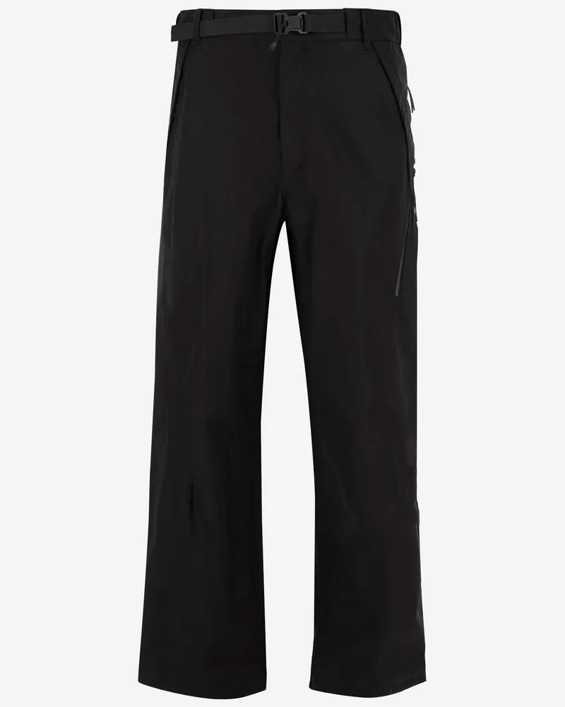 C.P. Company Cotton Cargo Hosen mit Logo Black