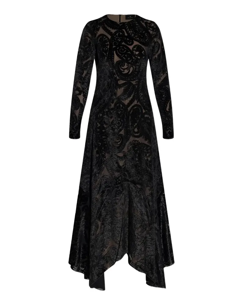 Etro Kleider Schwarz Black