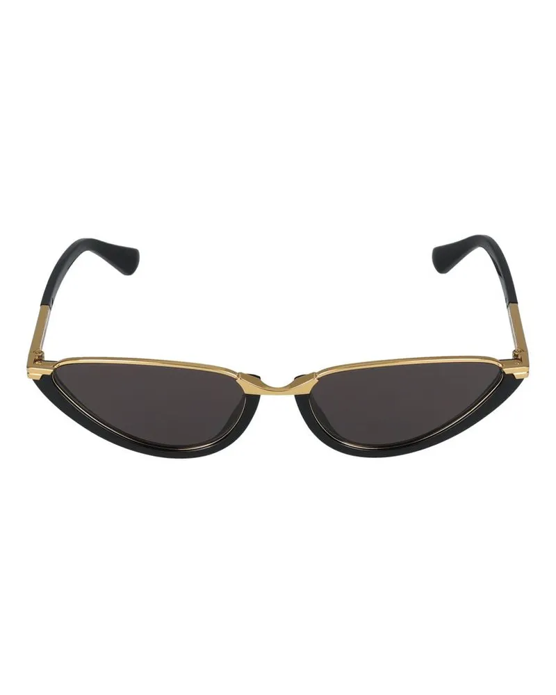 Bottega Veneta Sonnenbrille  Bv1346 S 001 schwarzes schwarzes grau /17 /145 001