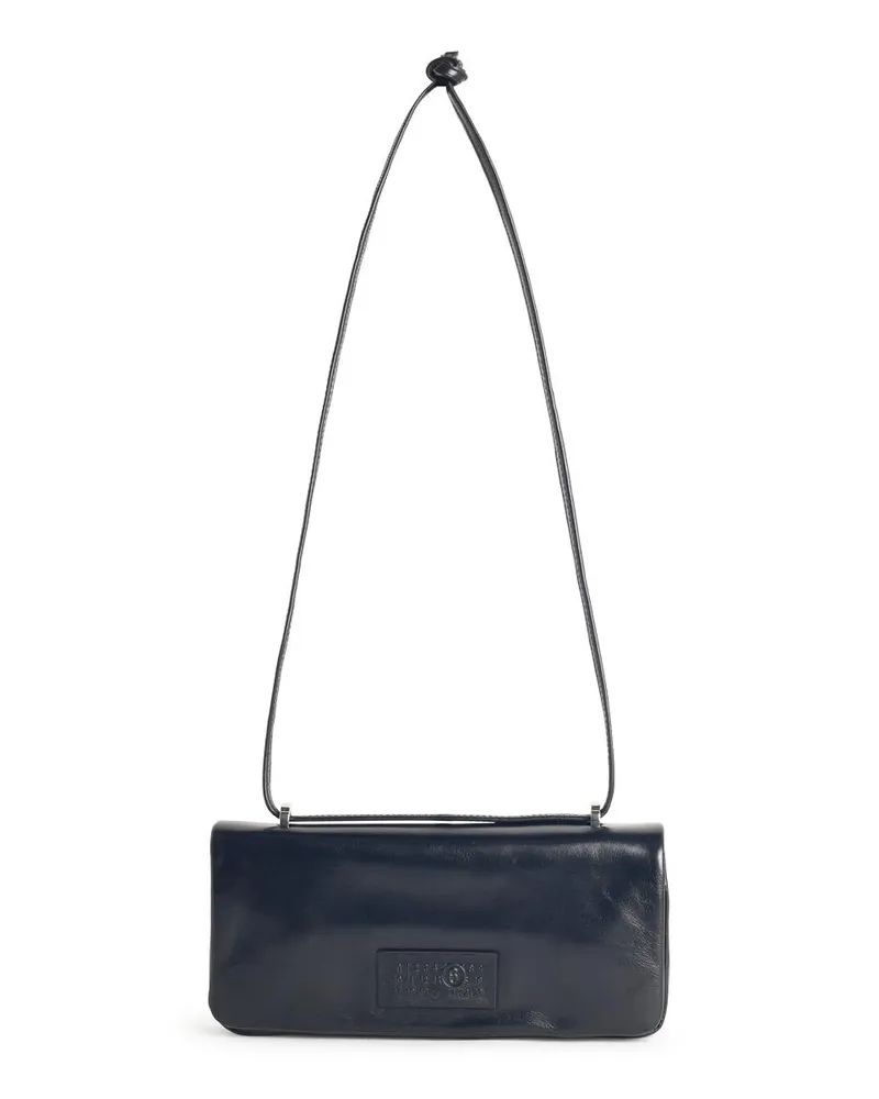 Maison Margiela Black Lear Tasche Black