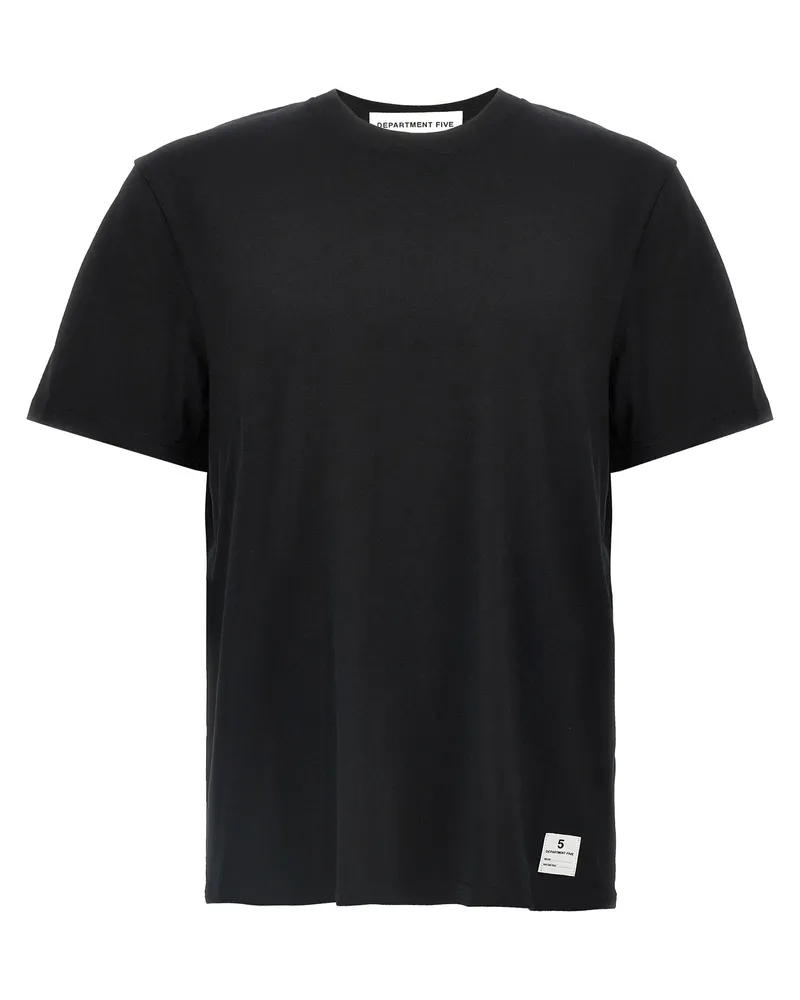 Department 5 Abteilung 5 'mutiges' T -Shirt Black