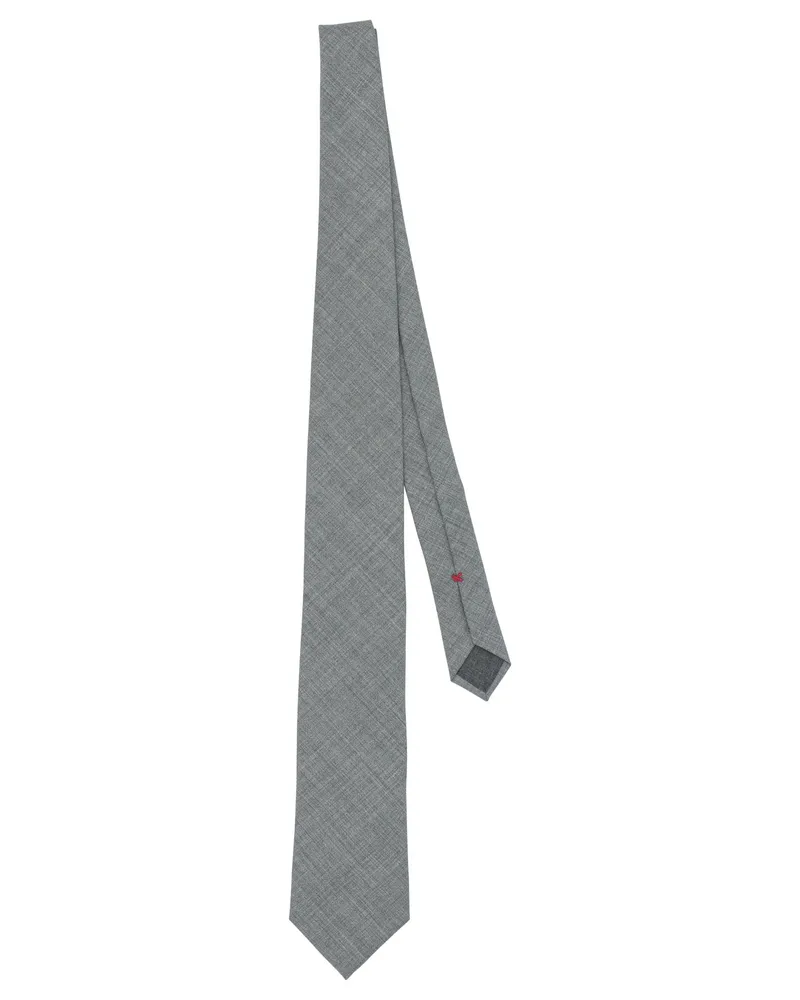 Brunello Cucinelli Krawatte aus Schurwolle Yellow